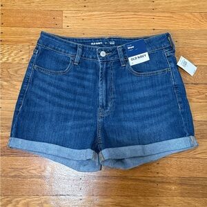 Old Navy Women's Dark Blue Jean Shorts